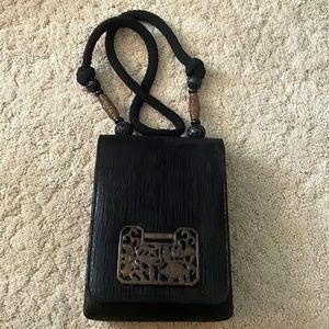 Vintage Raphael Sanchez purse shoulder bag Beautiful Craftsmanship Retail $800